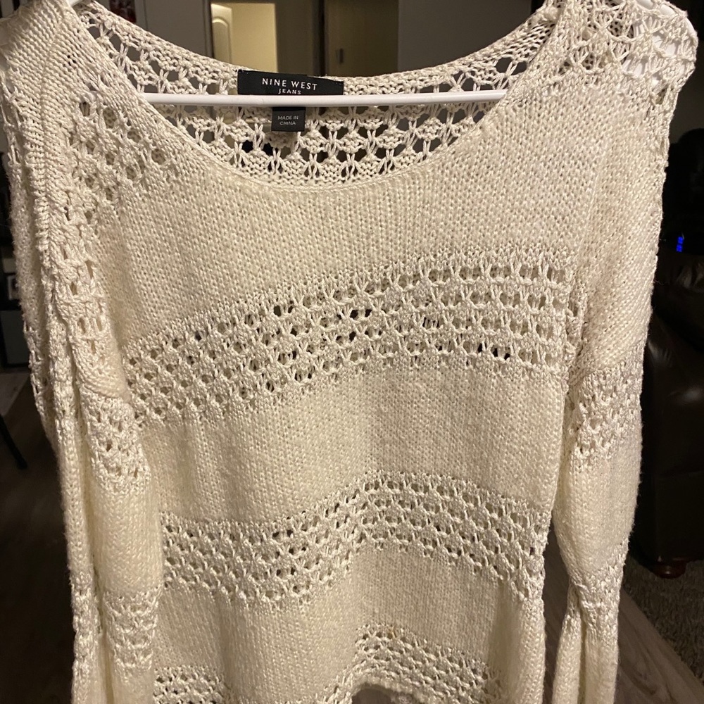 Cream color sweater